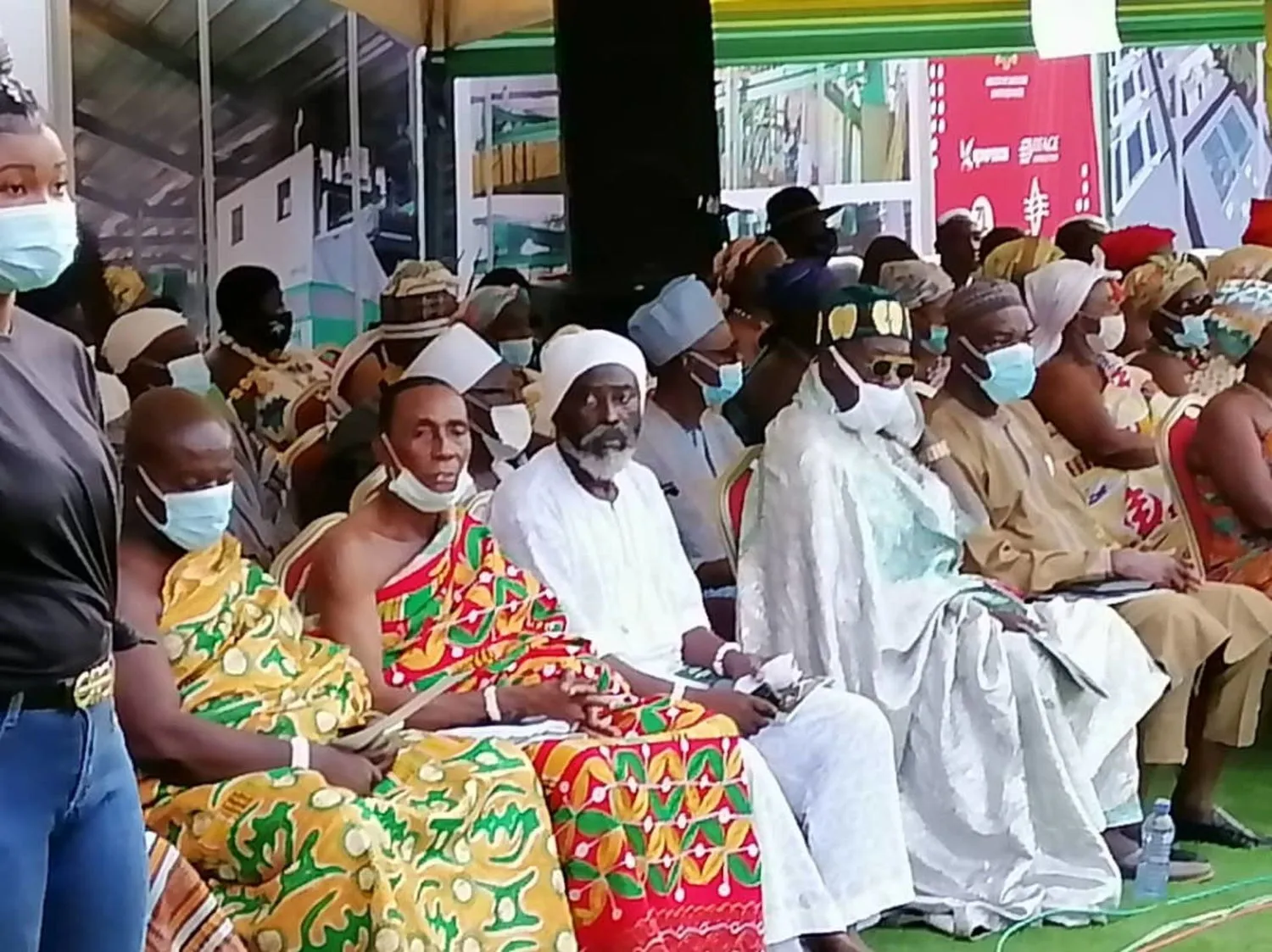 Dignitaries for Sod Cutting Ceremony