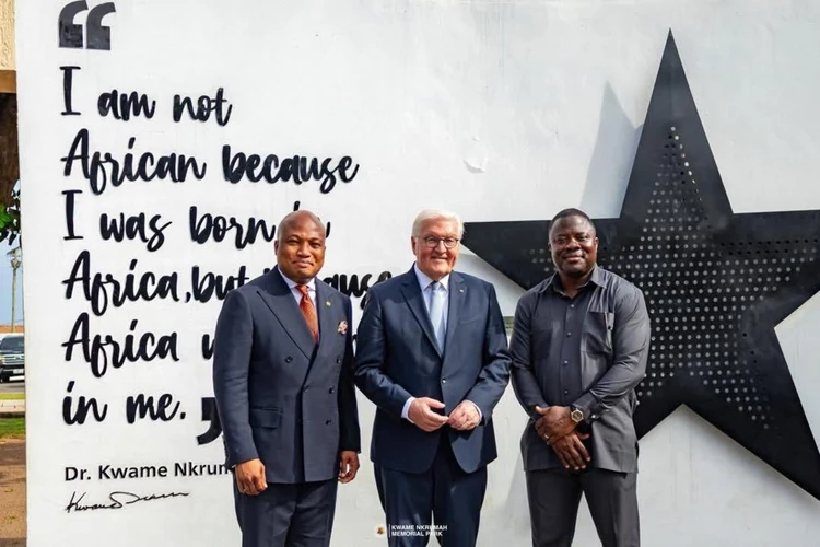 Leveraging the visit of President Germany - Frank Walter Steinmeier<br>At Kwame Nkrumah Park