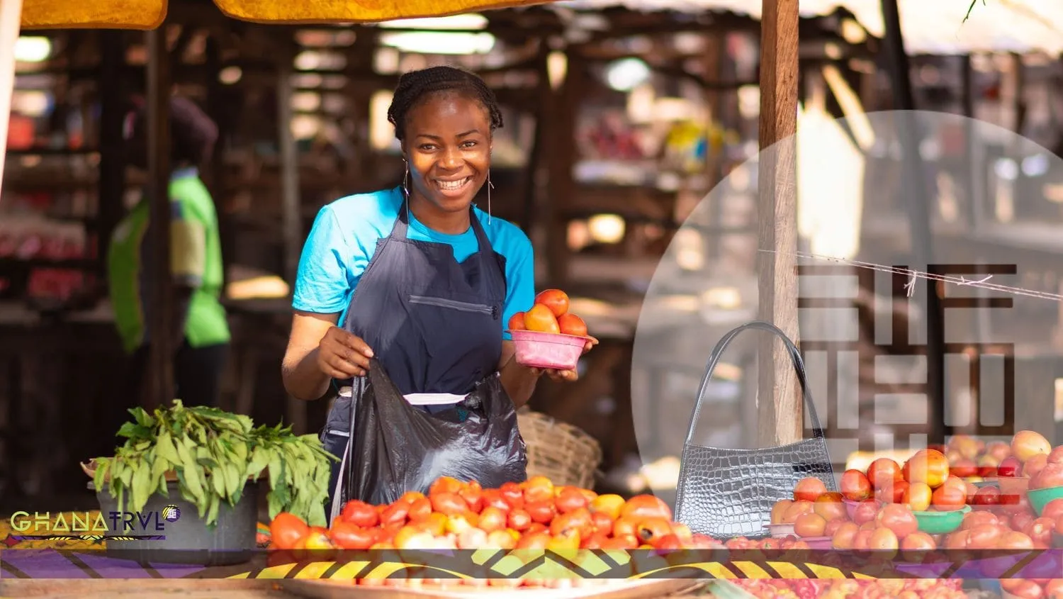 A Ghanaian Market
