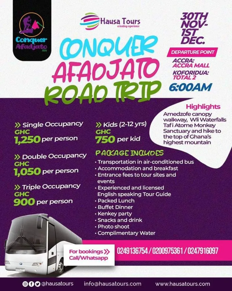 Conquer Afadjato Road Trip